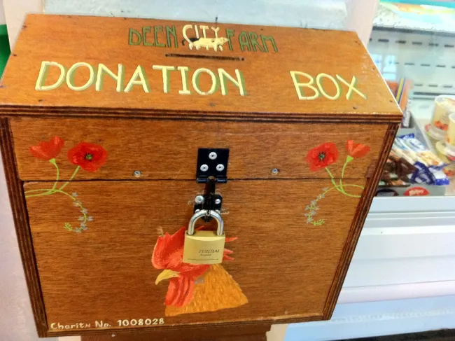 donation box